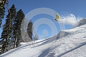Snowboard freerider