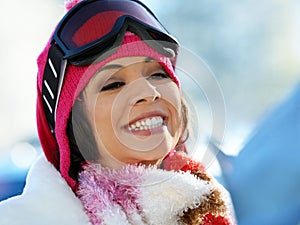 Snowboard girl