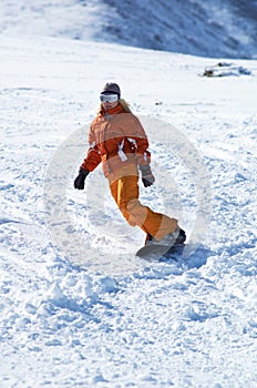 Snowboard girl