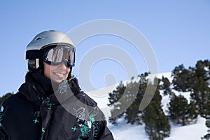 Snowboard girl