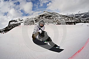 Snowboard Halfpipe