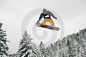 Snowboard jump