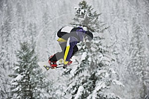 Snowboard jump