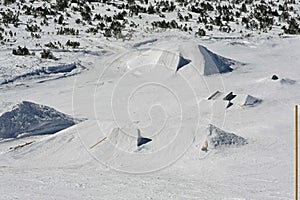 Snowboard Ramp Park