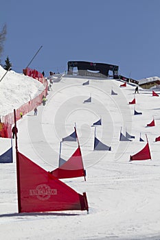 Snowboard track