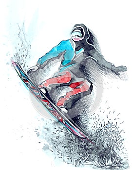 Snowboarder