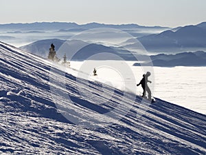 Snowboarding