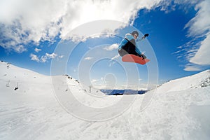 Snowboarding action img