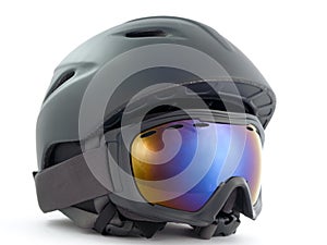 Snowboarding helmet