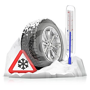 Snowbound studded winter tire