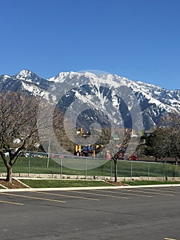 Snowcap mountains