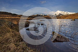 Snowdon from Llyn Cwmffynnon