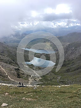 Snowdon moutain lakes