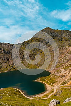 Snowdon Peak with Lake