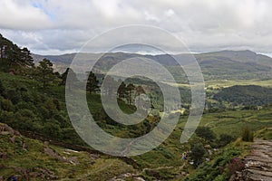 Snowdonia walking country