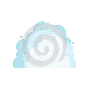 Snowdrift Isolated. Pile of snow. Vector illustration