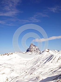 Snowed Peak in Astun photo
