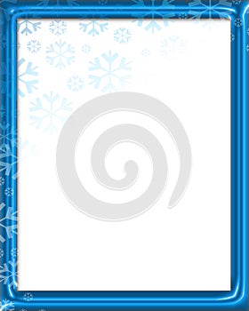 Snowfake frame
