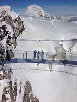 Snowfall , Der Dachstein Area ustria, Ramsau