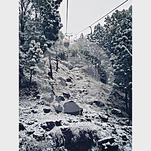 SNOWFALLING Natural beauty