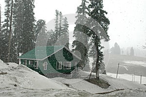 Snowfalls at Kashmir