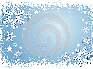 Snowflake background