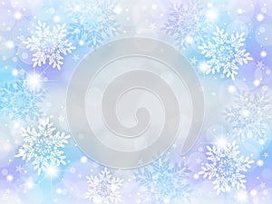 Snowflake background