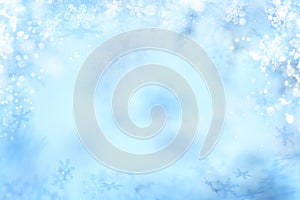 Snowflake Background, Winter Snow Flake Backgrounds Abstract