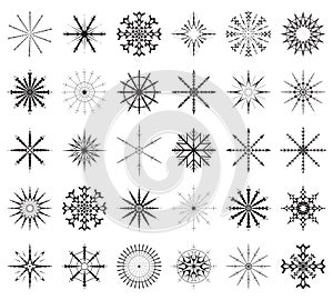 Snowflake big set