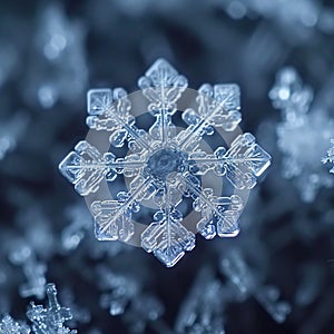 Snowflake close ups Macro photography techniques for winter wonders