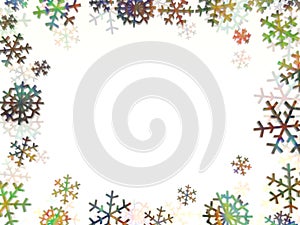 snowflake frame