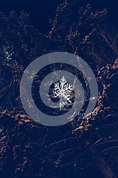 snowflake illumination view