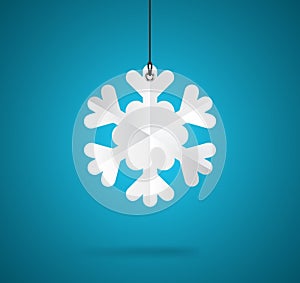 Snowflake label