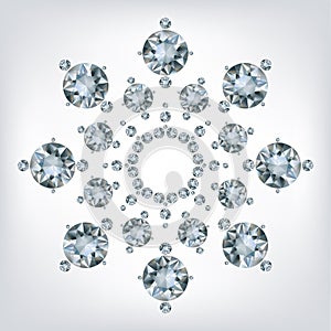 Snowflake made a lot of from diamonds.