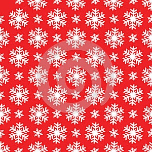 Snowflake pattern. Each snowflake is grouped individually for easy editing. photo