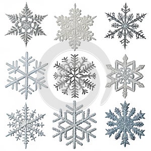 Snowflake Patterns and Designs photo