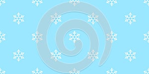 Snowflake seamless pattern Christmas vector snow Xmas Santa Claus scarf isolated repeat wallpaper tile background illustration gif