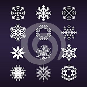 Snowflake set