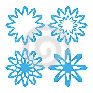 Snowflake. Set