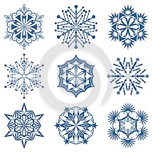 Snowflake shapes