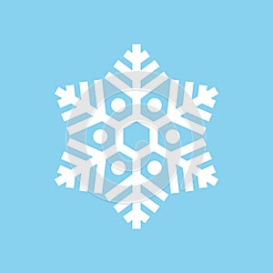 Snowflake vector icon