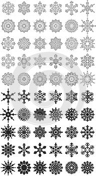Snowflake Vectors for you design