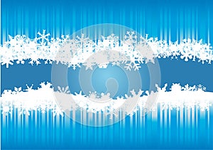 Snowflakes background