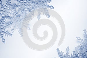 Snowflakes background