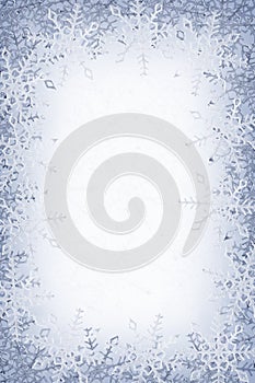 Snowflakes background