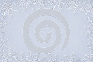 Snowflakes background