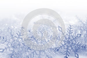 Snowflakes background