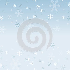 Snowflakes background