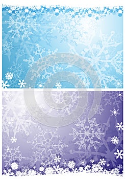 Snowflakes backgrounds