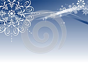 Snowflakes Christmas Design